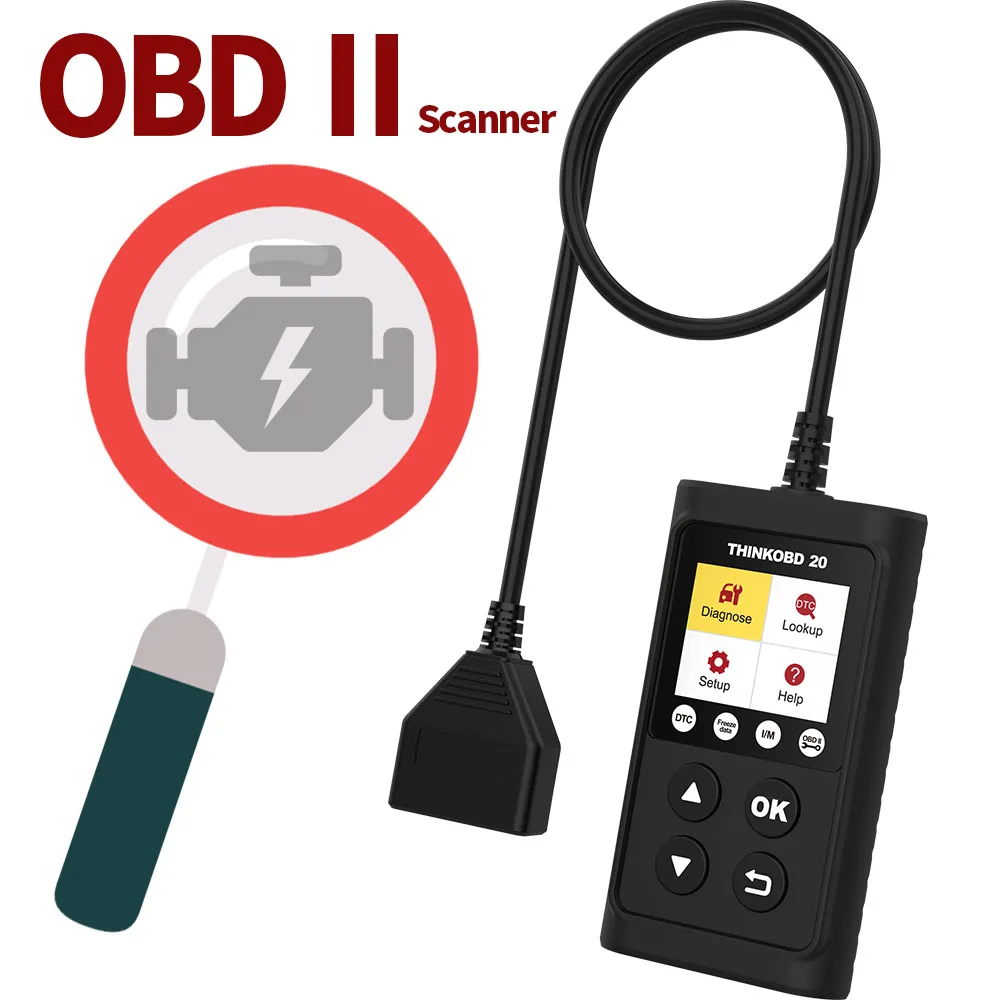 THINKCAR OBD2 Scanner THINKOBD 20 Automotive Diagnostic Tool obd 2 Engine Code Reader EOBD Scan tool PK ELM327 Universal
THINKCAR OBD2 Scanner THINKOBD 20 Automotive Diagnostic Tool obd 2 Engine Code Reader EOBD Scan tool PK ELM327 Universal