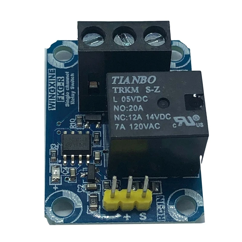 FKG-R Controller Single-Channel Relay Electronic Switch Aeromodelling Remote Control Single-Pole Double-Throw Controller
FKG-R Controller Single-Channel Relay Electronic Switch Aeromodelling Remote Control Single-Pole Double-Throw Controller