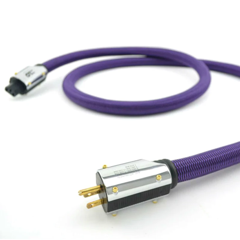 Фиолетовый аудиокабель XLO HiFi с разъемом US / EU 2 м | Электроника