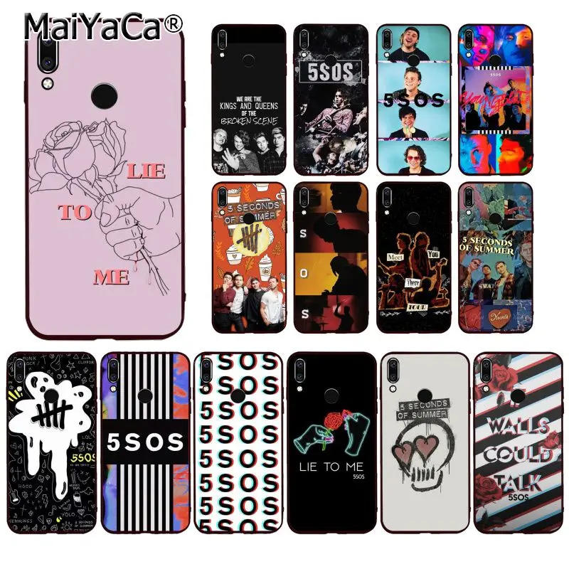 MaiYaCa 5Sos band Young кровь 5 секунд лета чехол для телефона Huawei P20 P30 P20Pro P20Lite P30Lite P Smart P10 9lite