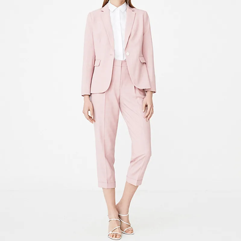Women's suit ladies fashion casual suit two-piece suit (jacket + pants) women's office formal professional wear custom
Women's suit ladies fashion casual suit two-piece suit (jacket + pants) women's office formal professional wear custom