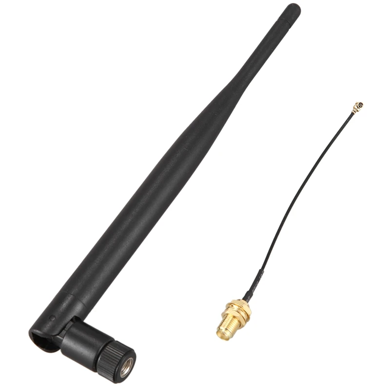 Retail 900-1800MHZ Antenna 5Dbi GSM RP-SMA Plug Rubber Waterproof Lorawan Antenna + IPX to SMA Small Cable Extension
Retail 900-1800MHZ Antenna 5Dbi GSM RP-SMA Plug Rubber Waterproof Lorawan Antenna + IPX to SMA Small Cable Extension