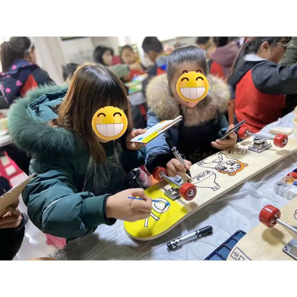 Double Concave Deck Double Skate Decks Enjoyment Contest DIY Wood Sports Decoration Blank Skateboard Decks Outdoor Crafts
Double Concave Deck Double Skate Decks Enjoyment Contest DIY Wood Sports Decoration Blank Skateboard Decks Outdoor Crafts