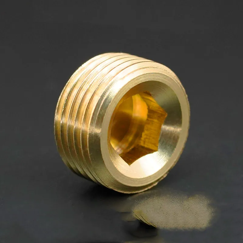 5 шт 1/8 "1/4" 3/8 "1/2" 3/4 "1" BSP наружная резьба латунный фитинг для труб