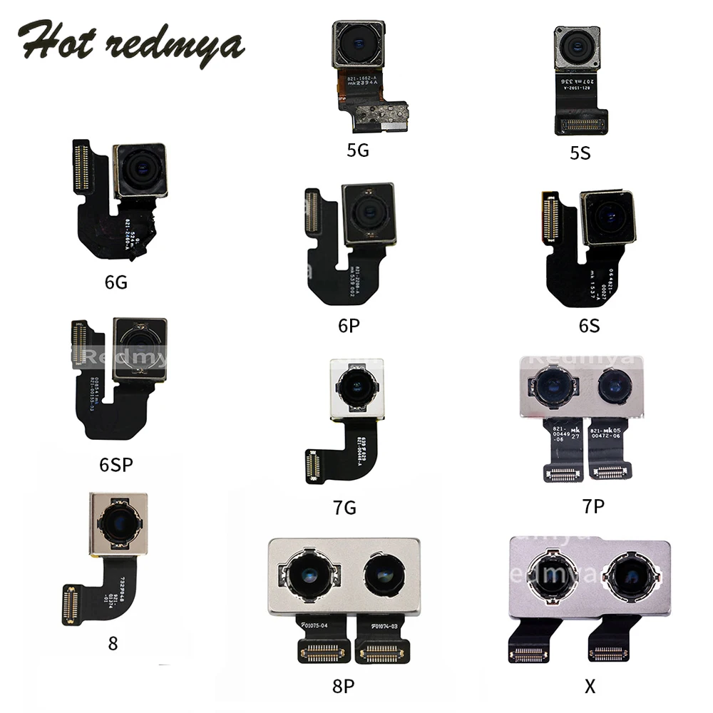 Back Camera Rear Main Lens For iphone 5 5S SE 6 6 Plus 6S Plus 7 Plus 8 8 Plus X Big Camera Flex Cable Ribbon Tested OK
Back Camera Rear Main Lens For iphone 5 5S SE 6 6 Plus 6S Plus 7 Plus 8 8 Plus X Big Camera Flex Cable Ribbon Tested OK