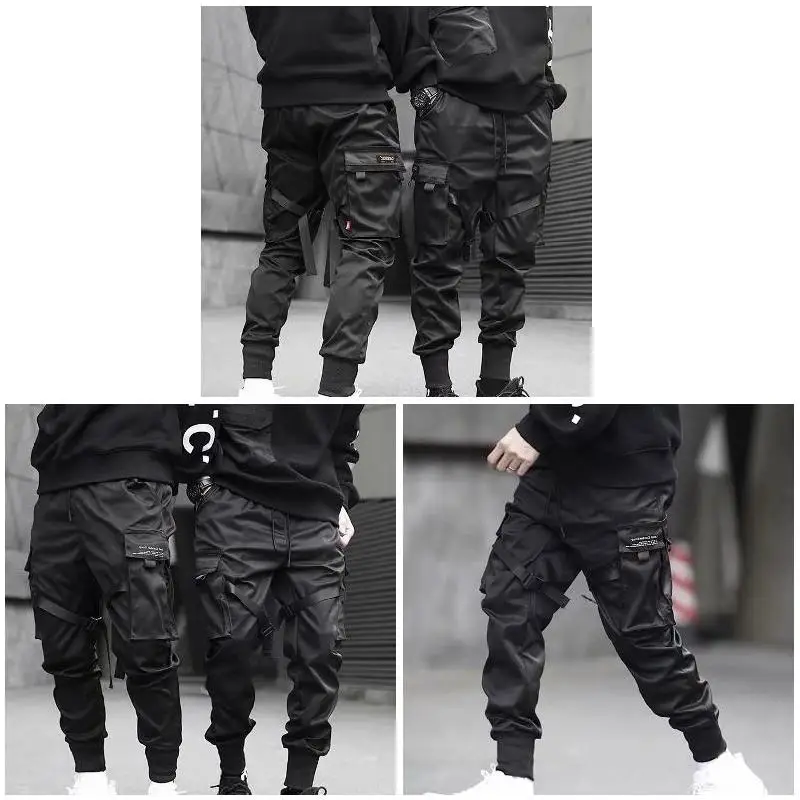 Men Cargo Pants Ribbons Harem Joggers Harajuku Sweatpant Hip Hop Trousers BMF88
Men Cargo Pants Ribbons Harem Joggers Harajuku Sweatpant Hip Hop Trousers BMF88
