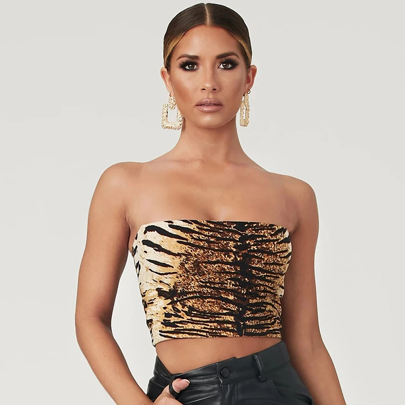 Goowrom 2019 leopard print lash neck sexy crop tops summer women sleeveless tank tops steetwear club party outfits
Goowrom 2019 leopard print lash neck sexy crop tops summer women sleeveless tank tops steetwear club party outfits