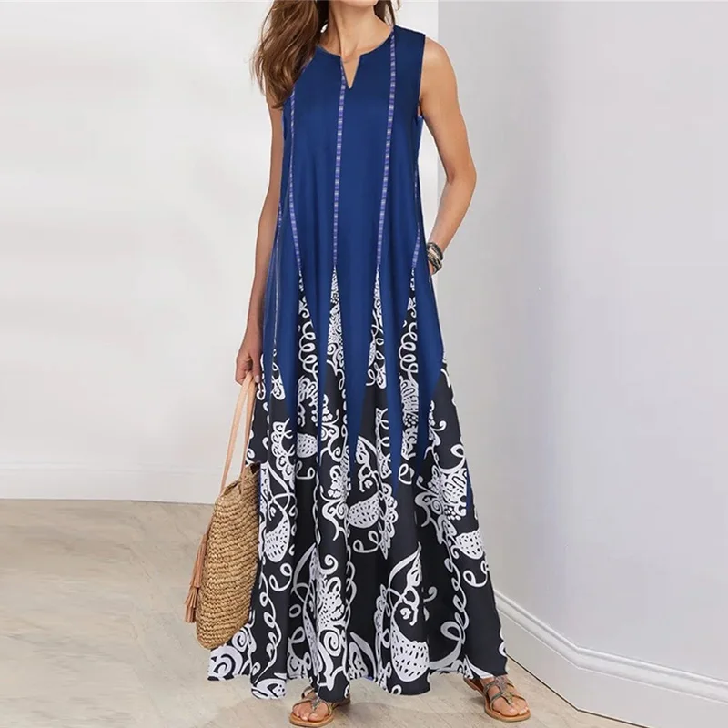 Женское винтажное длинное платье без рукавов, свободное вечерние жное платье с V-образным вырезом и принтом в стиле Харадзюку, весна-лето 2022
Женское винтажное длинное платье без рукавов, свободное вечерние жное платье с V-образным вырезом и принтом в стиле Харадзюку, весна-лето 2022