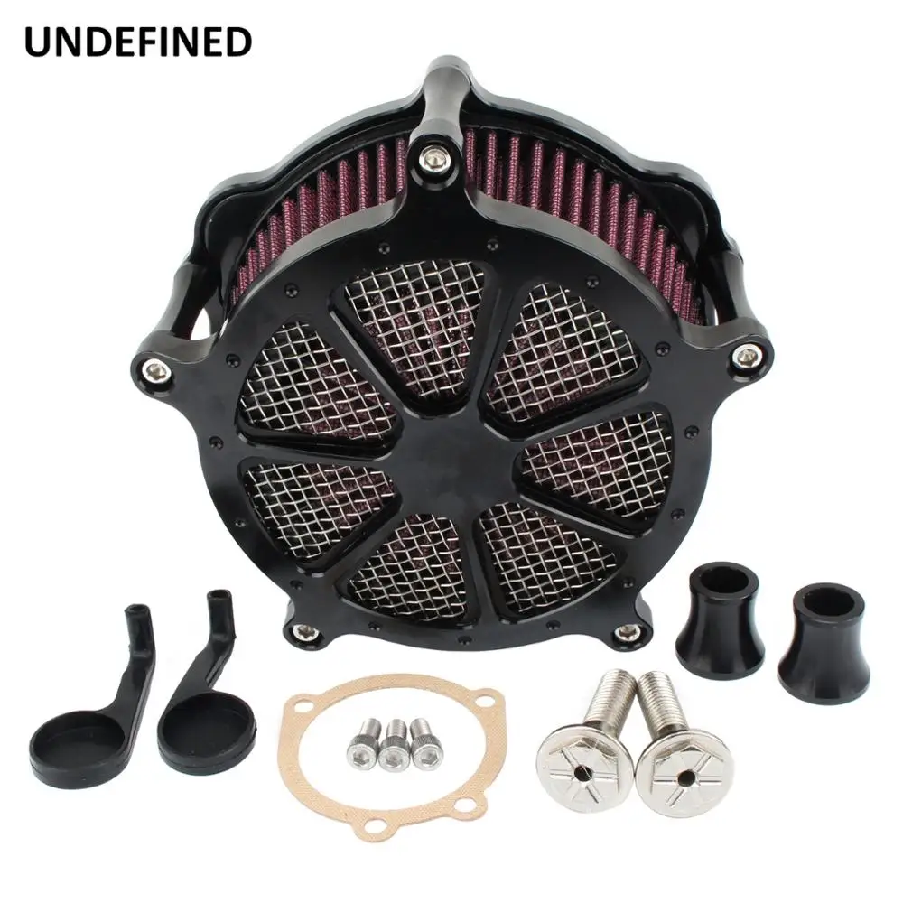 

Air Filter Motorcycle CNC Air Cleaner Intake System Kit for Harley Sportster 1200 Iron 883 XL883N Forty Eight Seventy Two 48 72