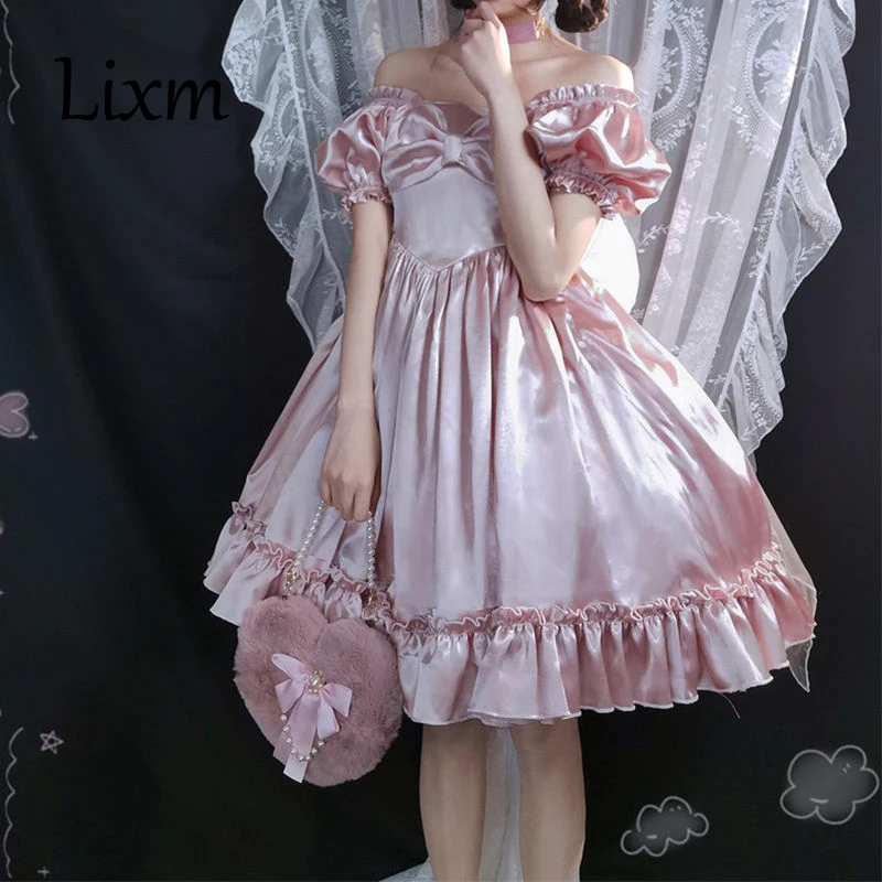 Sweet Vintage Palace Lolita Dress Princess Girl French Elegant Princess Bowknot Dress Victorian Gothic Dress Girl
Sweet Vintage Palace Lolita Dress Princess Girl French Elegant Princess Bowknot Dress Victorian Gothic Dress Girl