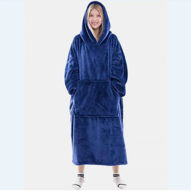 Winter Warm Sweatshirt Blanket Women Oversized Hoodie Fleece Blanket With Sleeves TV Blanket Ladies Hoody Robe Pullover Lovers
Winter Warm Sweatshirt Blanket Women Oversized Hoodie Fleece Blanket With Sleeves TV Blanket Ladies Hoody Robe Pullover Lovers