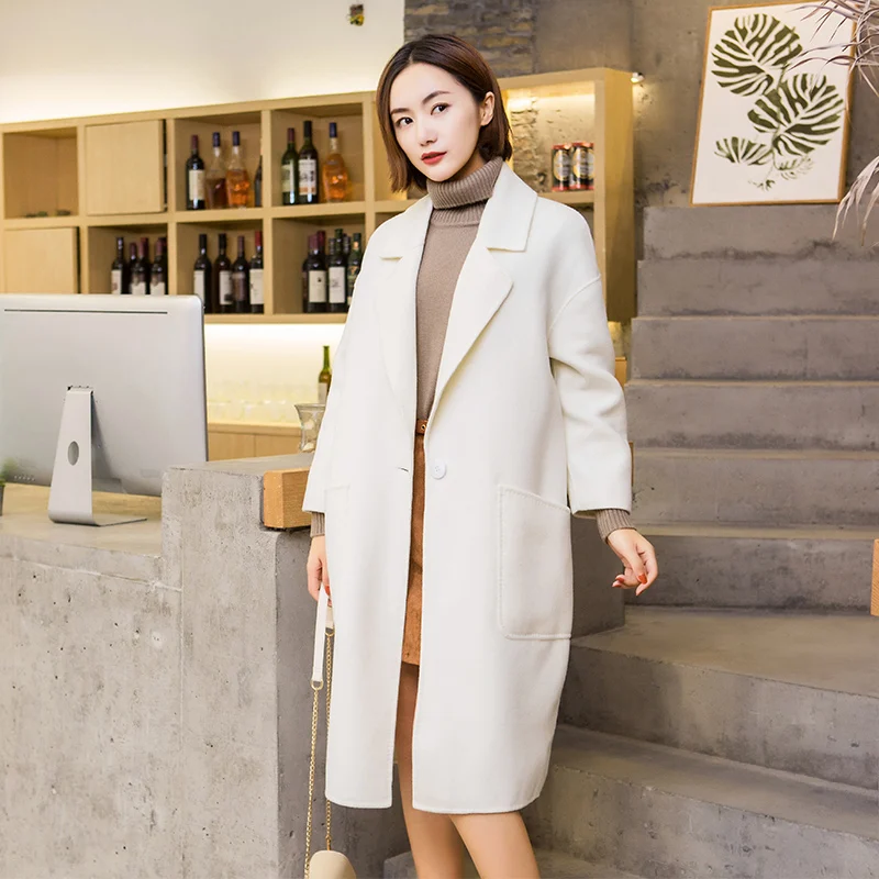 Winter 100% Wool Coat Fashion Coat Women Autumn Korean Style Women Coats and Jackets Women's Clothing Sobretudo Feminino WPY1364
Winter 100% Wool Coat Fashion Coat Women Autumn Korean Style Women Coats and Jackets Women's Clothing Sobretudo Feminino WPY1364
