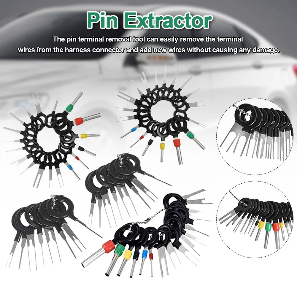 70pcs/set Connector Electrical Automotive Puller Ejector Terminal Removal Pin Extractor Portable Tool Accessories Wire Release
70pcs/set Connector Electrical Automotive Puller Ejector Terminal Removal Pin Extractor Portable Tool Accessories Wire Release