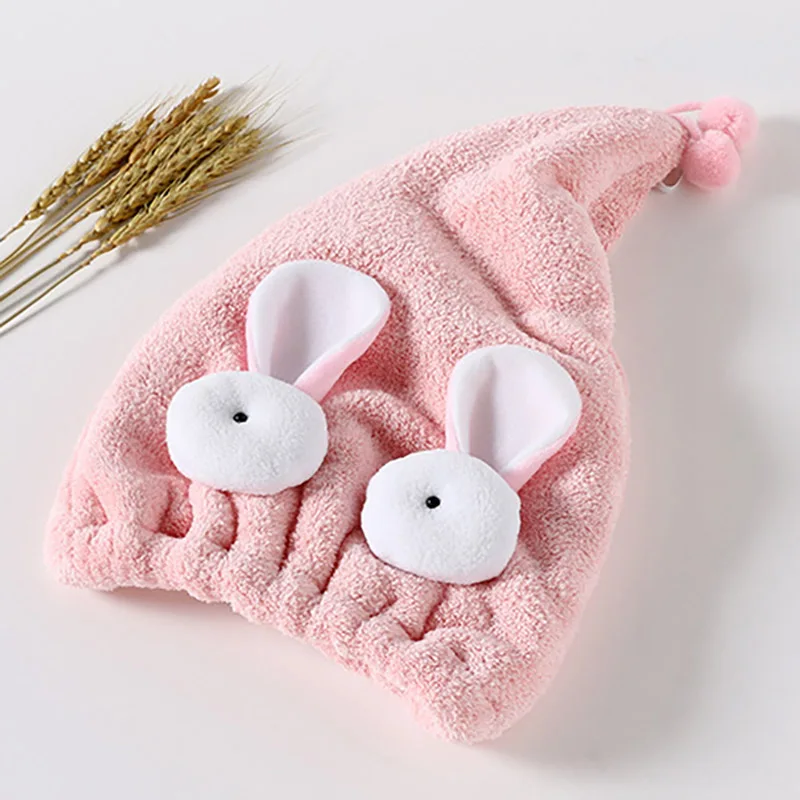 Cute Cartoon Shower Cap Microfiber Hair Dry cap Quick-Drying Women Hair Towel Bathing Cap Absorbent Shower Hat For Bath Sauna
Cute Cartoon Shower Cap Microfiber Hair Dry cap Quick-Drying Women Hair Towel Bathing Cap Absorbent Shower Hat For Bath Sauna