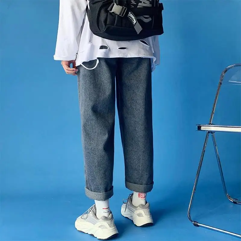Men Jeans Plus Size 3XL Solid Denim Loose All-match Trendy Street Males Leisure Baggy Chic Straight Korean Style Trousers Simple
Men Jeans Plus Size 3XL Solid Denim Loose All-match Trendy Street Males Leisure Baggy Chic Straight Korean Style Trousers Simple