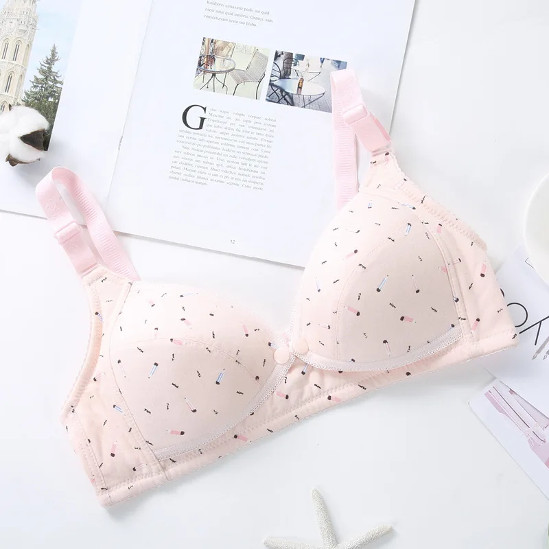 Nursing Maternity Bra Wirefree Cotton Breastfeeding Bra for Pregnant Breast Sleep Underwear Pregnancy Women Clothing
Nursing Maternity Bra Wirefree Cotton Breastfeeding Bra for Pregnant Breast Sleep Underwear Pregnancy Women Clothing