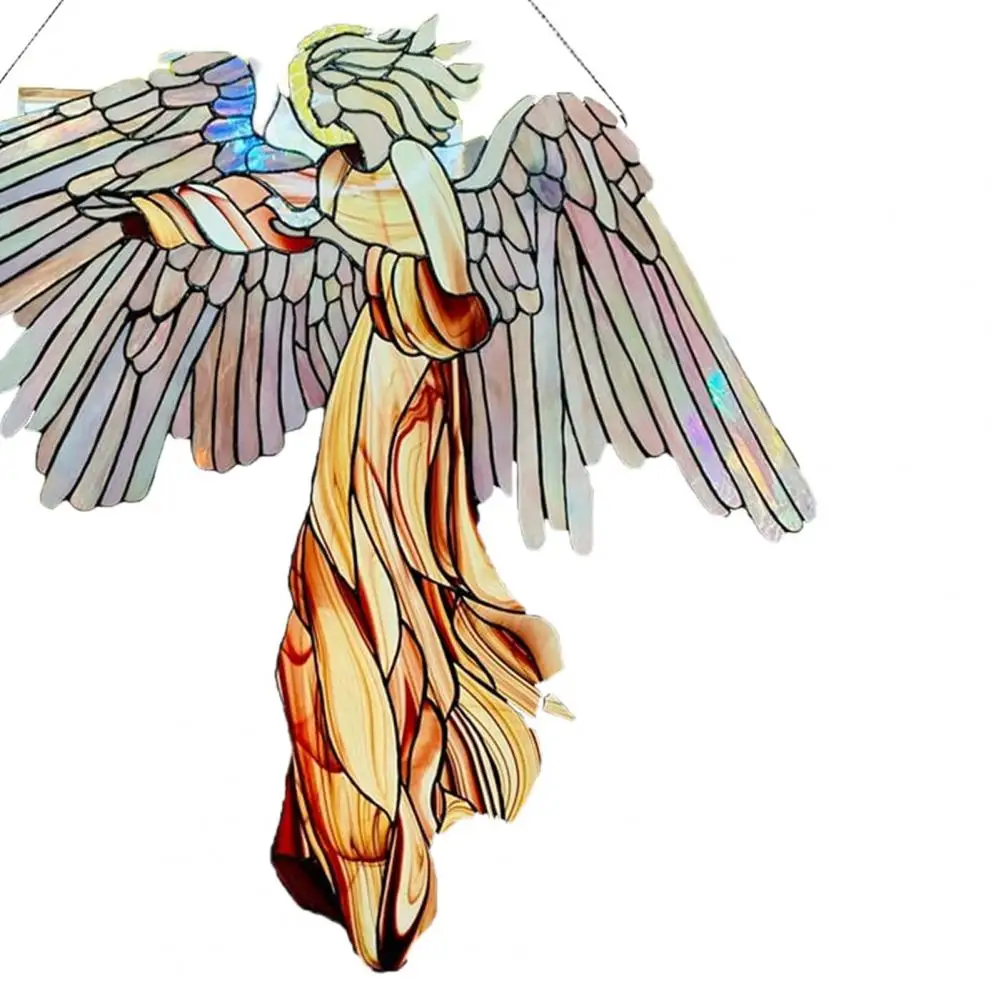 Hanging Pendant Realistic Exquisite Multicolor Art Garden Angel Wing Decoration Ornament for Home
Hanging Pendant Realistic Exquisite Multicolor Art Garden Angel Wing Decoration Ornament for Home