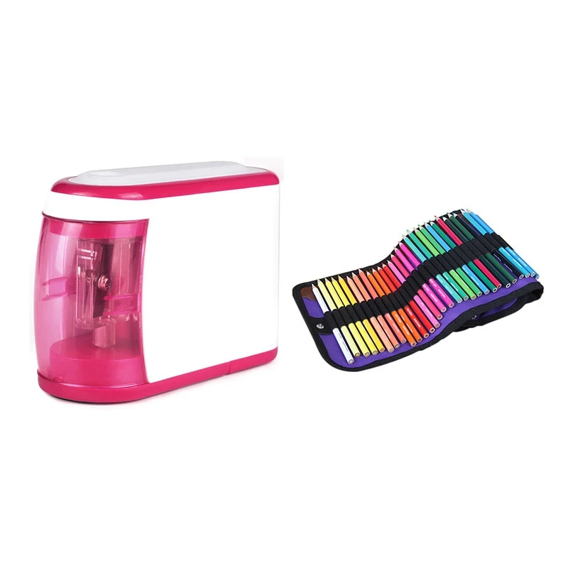 50 Piece Colouring Pencils Set with Automatic Electric Pencil Sharpener Battery Operated Two Holes Pencil
50 Piece Colouring Pencils Set with Automatic Electric Pencil Sharpener Battery Operated Two Holes Pencil