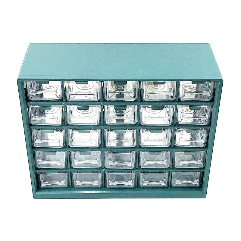 25 Multi-grid Drawer Parts Box Wall-mounted Screw Classification Component Box Tool Case Electronic Components Storage Tool Box
25 Multi-grid Drawer Parts Box Wall-mounted Screw Classification Component Box Tool Case Electronic Components Storage Tool Box