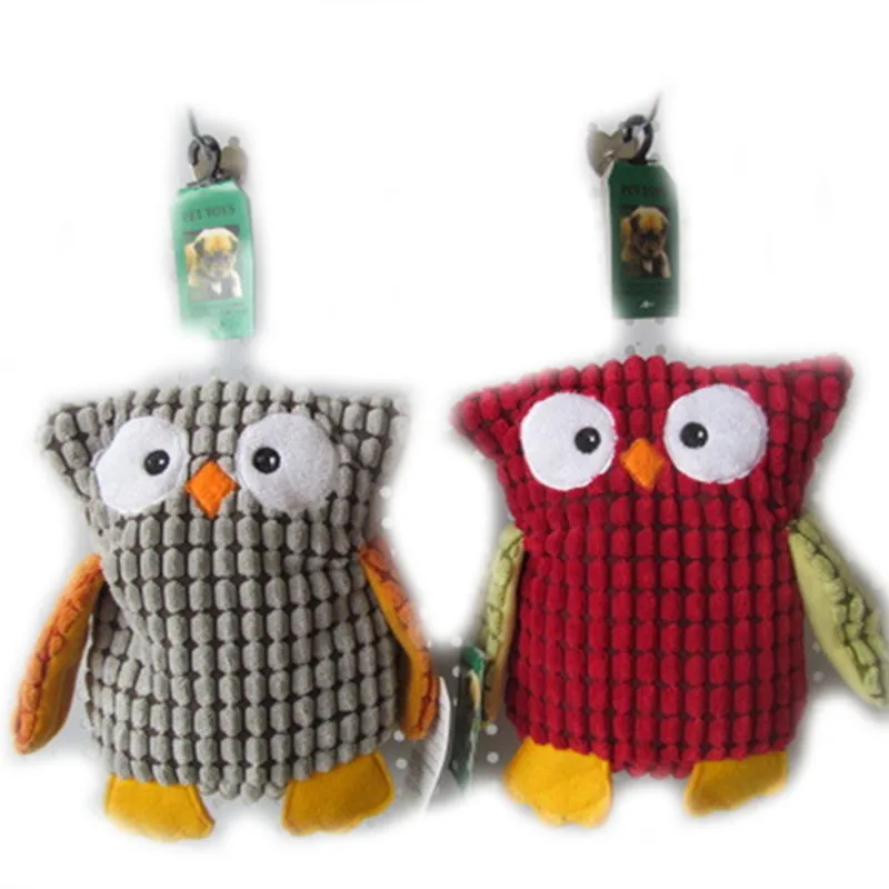 Dog Cat Puppy Plush Toy Interactive Pet Puppy Chew Squeaker squeaky Dog Toy Sound Owl Design
Dog Cat Puppy Plush Toy Interactive Pet Puppy Chew Squeaker squeaky Dog Toy Sound Owl Design