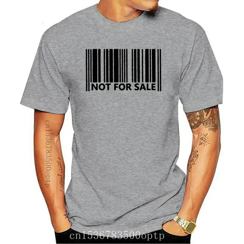 New Not for Sale Barcode Print Tee Shirt Femme O-neck Short Sleeve Cotton T Shirt Women Loose T Shirts for Women Tops
New Not for Sale Barcode Print Tee Shirt Femme O-neck Short Sleeve Cotton T Shirt Women Loose T Shirts for Women Tops