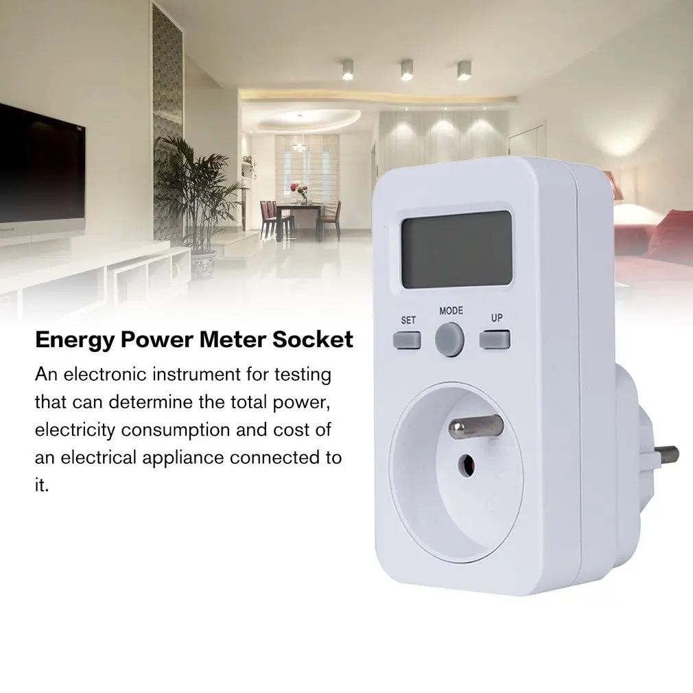 KWE-PMB03-F/KWE-PMB03-B Small Screen Power Metering Socket Electric Power Monitor Intelligent Billing Socket Billing Device
KWE-PMB03-F/KWE-PMB03-B Small Screen Power Metering Socket Electric Power Monitor Intelligent Billing Socket Billing Device