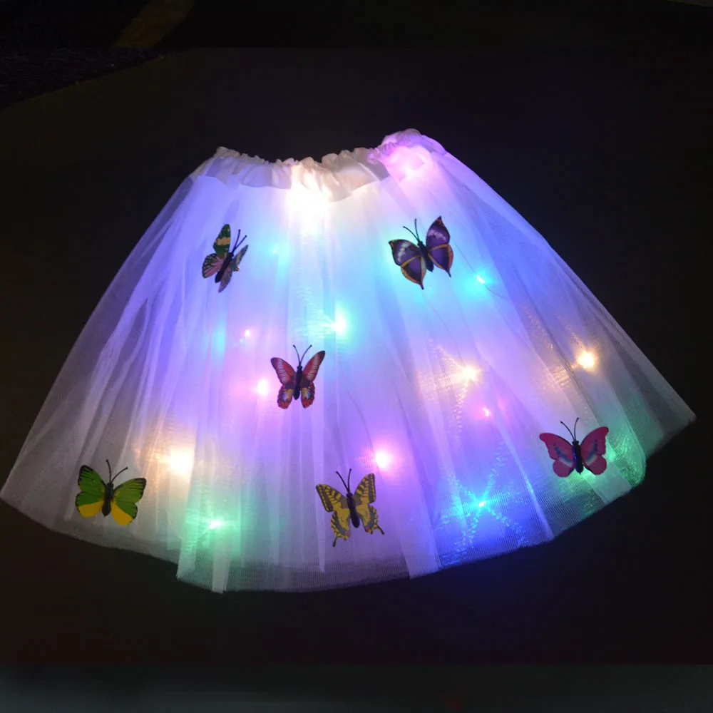 Girls Kids Butterfly Light Up Tutu LED Skirt Glow Wreath Party Ball Christmas Magic Angel Flower Fairy Costume Birthday Gift
Girls Kids Butterfly Light Up Tutu LED Skirt Glow Wreath Party Ball Christmas Magic Angel Flower Fairy Costume Birthday Gift