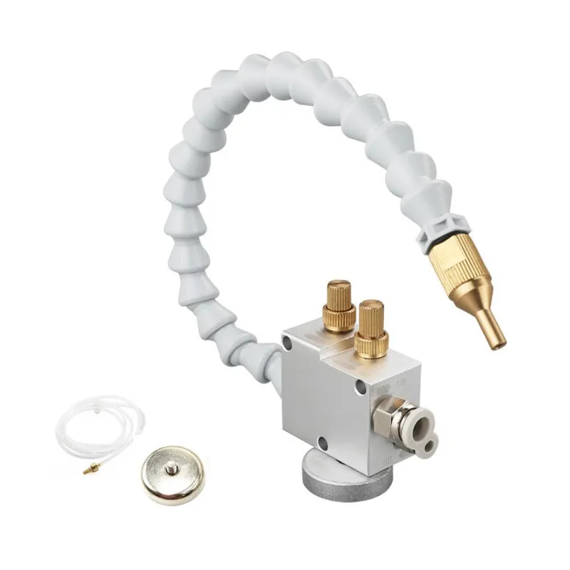 Mist Coolant Lubrication Spray System CNC Metal Cutting Cooling Sprayer With Water Pipe Lathe Milling Drill Engraving Machine
Mist Coolant Lubrication Spray System CNC Metal Cutting Cooling Sprayer With Water Pipe Lathe Milling Drill Engraving Machine