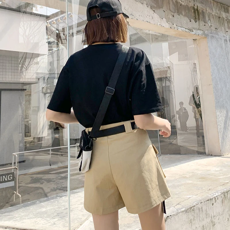 Women High Waisted Shorts Ladies Summer Fashion Plus Size Streetwear Casual Cargo Shorts with Belt Pockets Jogging Shorts
Women High Waisted Shorts Ladies Summer Fashion Plus Size Streetwear Casual Cargo Shorts with Belt Pockets Jogging Shorts