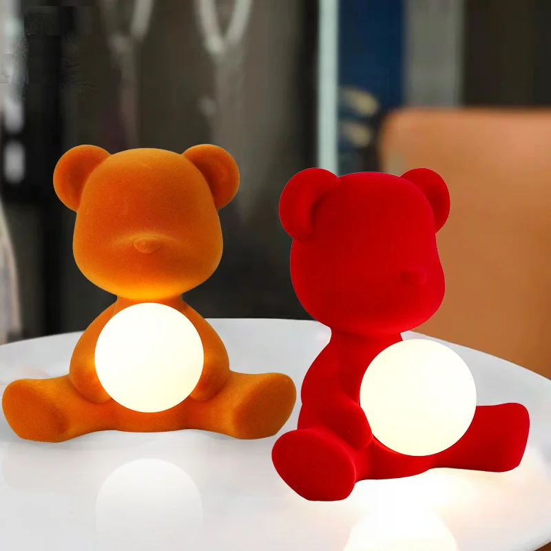 Children's Table Lamp Cartoon Bear Living Room Warm Bedroom Bedside Lamp Boy Girl Cute Decoration Night Light
Children's Table Lamp Cartoon Bear Living Room Warm Bedroom Bedside Lamp Boy Girl Cute Decoration Night Light