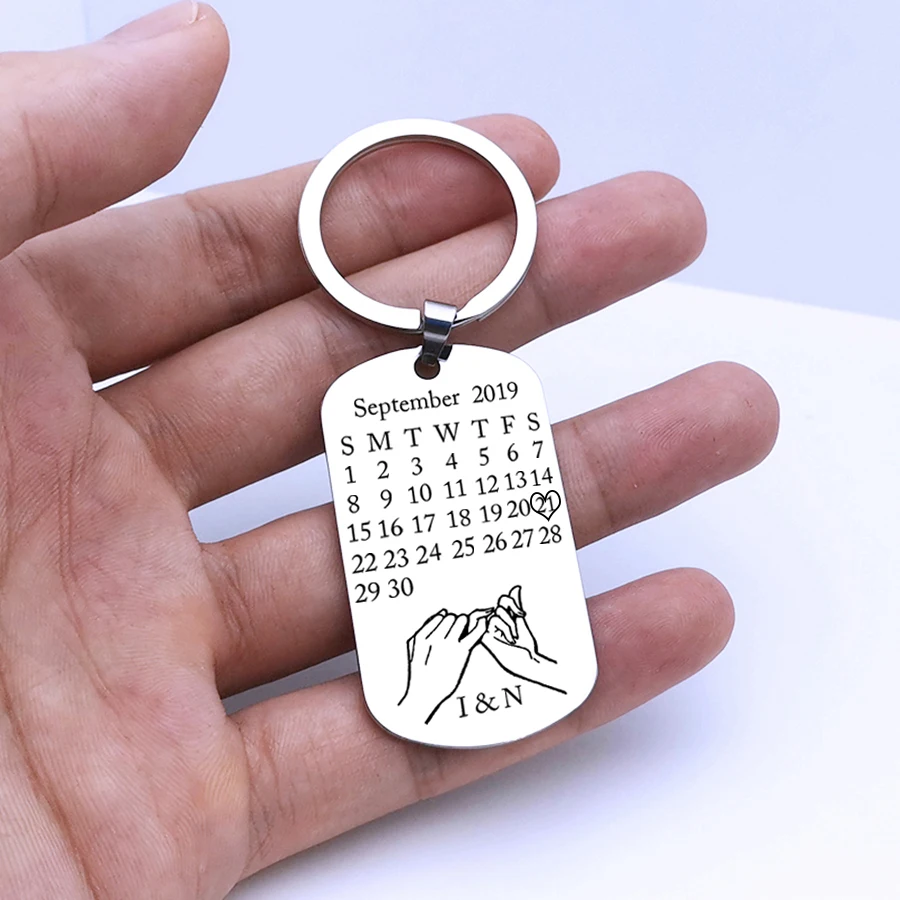 Custom Key Chain Pinky Promise Date 2 Initial Letters Keyring Men Couples Boyfriend Girlfriend Husband Anniversary Gift Keychain 
Custom Key Chain Pinky Promise Date 2 Initial Letters Keyring Men Couples Boyfriend Girlfriend Husband Anniversary Gift Keychain