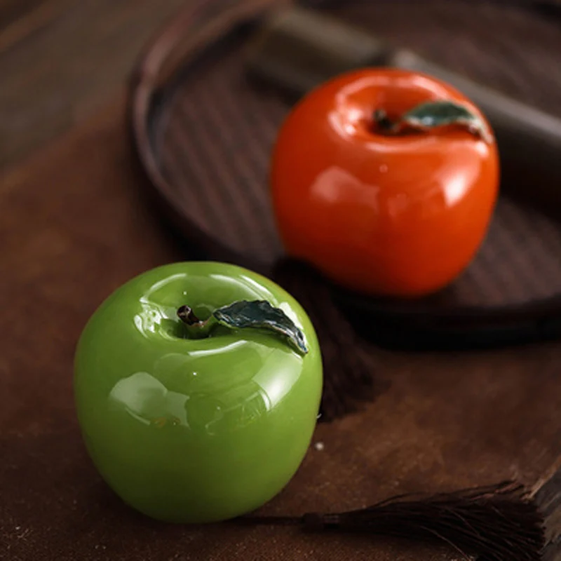 Green Red Apple Shape Tea Caddy Travel Sealed Ceramics Jars Tieguanyin Containers Coffee Canister Kitchen Spice Storage Tank
Green Red Apple Shape Tea Caddy Travel Sealed Ceramics Jars Tieguanyin Containers Coffee Canister Kitchen Spice Storage Tank