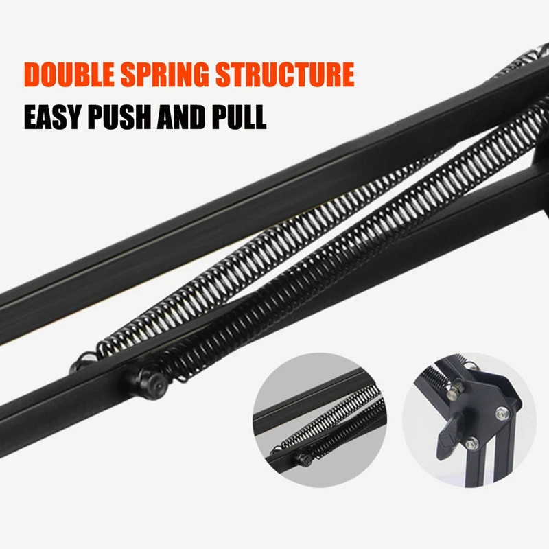 Microphone Stand for Microphone Stand and Spider Cantilever Stand Universal Shock Absorber Microphone Stand
Microphone Stand for Microphone Stand and Spider Cantilever Stand Universal Shock Absorber Microphone Stand