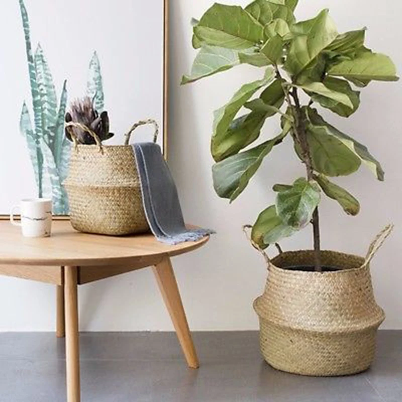 Natura Woven Household Foldable Storage Pot Garden Flower Vase Bellied Basket Hanging Basket With Handle Storage
Natura Woven Household Foldable Storage Pot Garden Flower Vase Bellied Basket Hanging Basket With Handle Storage