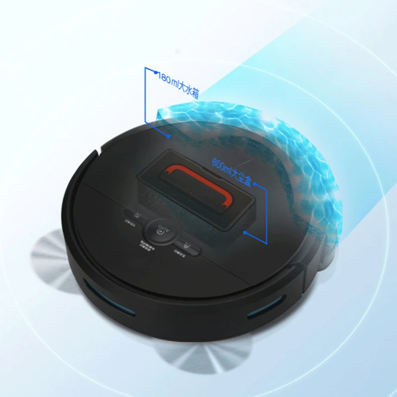 Robot Vacuum Cleaner With Water Tank Automatic Recharge Wet Mop APP Remote Control Vacuum Cleaner Time Scheduled Auto-Charge
Robot Vacuum Cleaner With Water Tank Automatic Recharge Wet Mop APP Remote Control Vacuum Cleaner Time Scheduled Auto-Charge