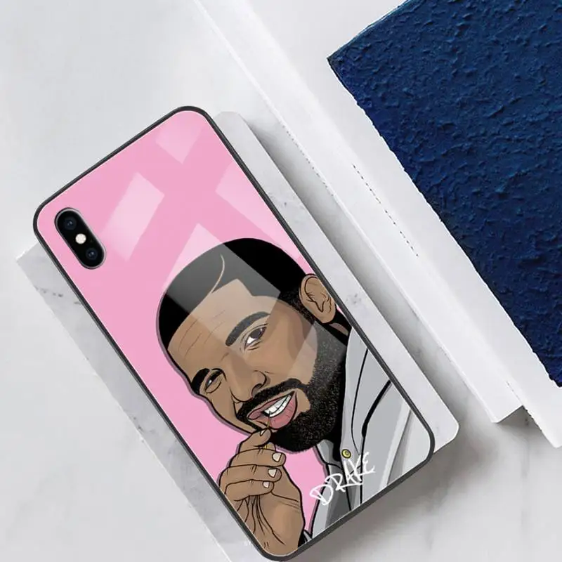 Drake Pop Rapper Glass Phone Case Fundas Coque for IPhone 12 11 Pro Max Cases XR XS 7 8 Plus Cover Accessories Carcasa
Drake Pop Rapper Glass Phone Case Fundas Coque for IPhone 12 11 Pro Max Cases XR XS 7 8 Plus Cover Accessories Carcasa