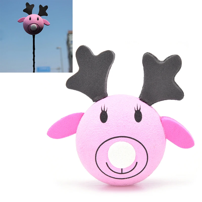 Hot Selling New For Car Aerials Animal Decorations For Car Accessories 10cm Cartoon Elk Car Antenna Toppers
Hot Selling New For Car Aerials Animal Decorations For Car Accessories 10cm Cartoon Elk Car Antenna Toppers