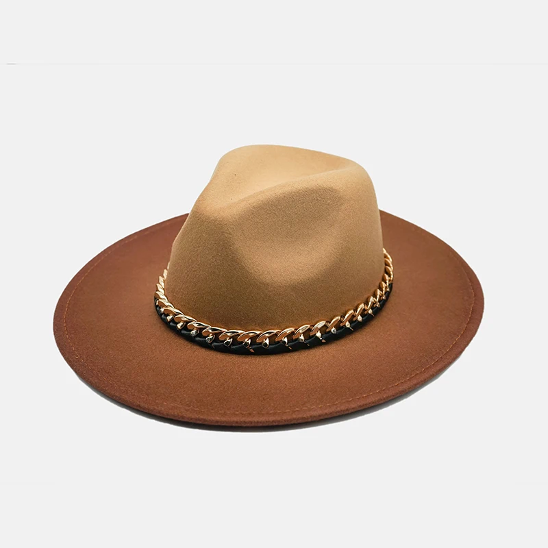New Imitation Woolen Women Men Ladies Fedoras Winter Autumn Top Hat Jazz Caps European American Round Caps Bowler Hats
New Imitation Woolen Women Men Ladies Fedoras Winter Autumn Top Hat Jazz Caps European American Round Caps Bowler Hats