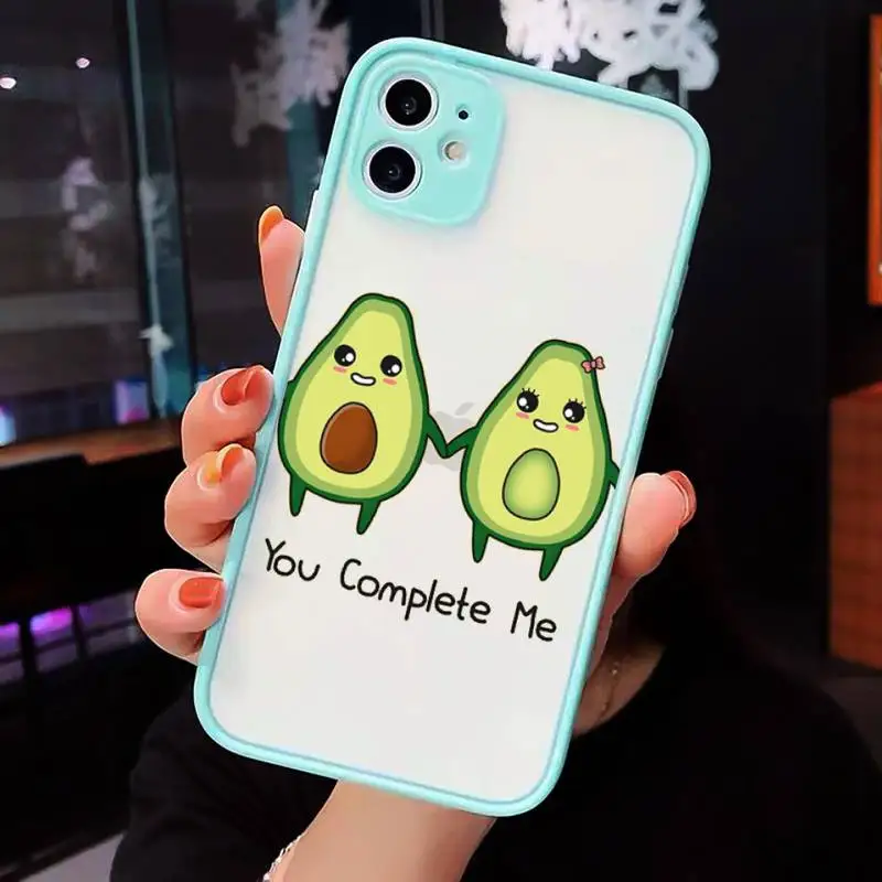 Cute avocado cartoon Phone Case matte transparent For iphone 7 8 11 12 plus mini x xs xr pro max cover
Cute avocado cartoon Phone Case matte transparent For iphone 7 8 11 12 plus mini x xs xr pro max cover