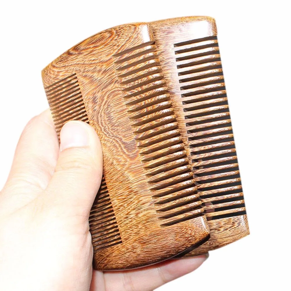 1pc New Handmade Wooden Pocket Anti-Static Wood Comb Beard Mustache Hair Brush Combs with Fine Coarse Teeth Dark Color Hot sale
1pc New Handmade Wooden Pocket Anti-Static Wood Comb Beard Mustache Hair Brush Combs with Fine Coarse Teeth Dark Color Hot sale
