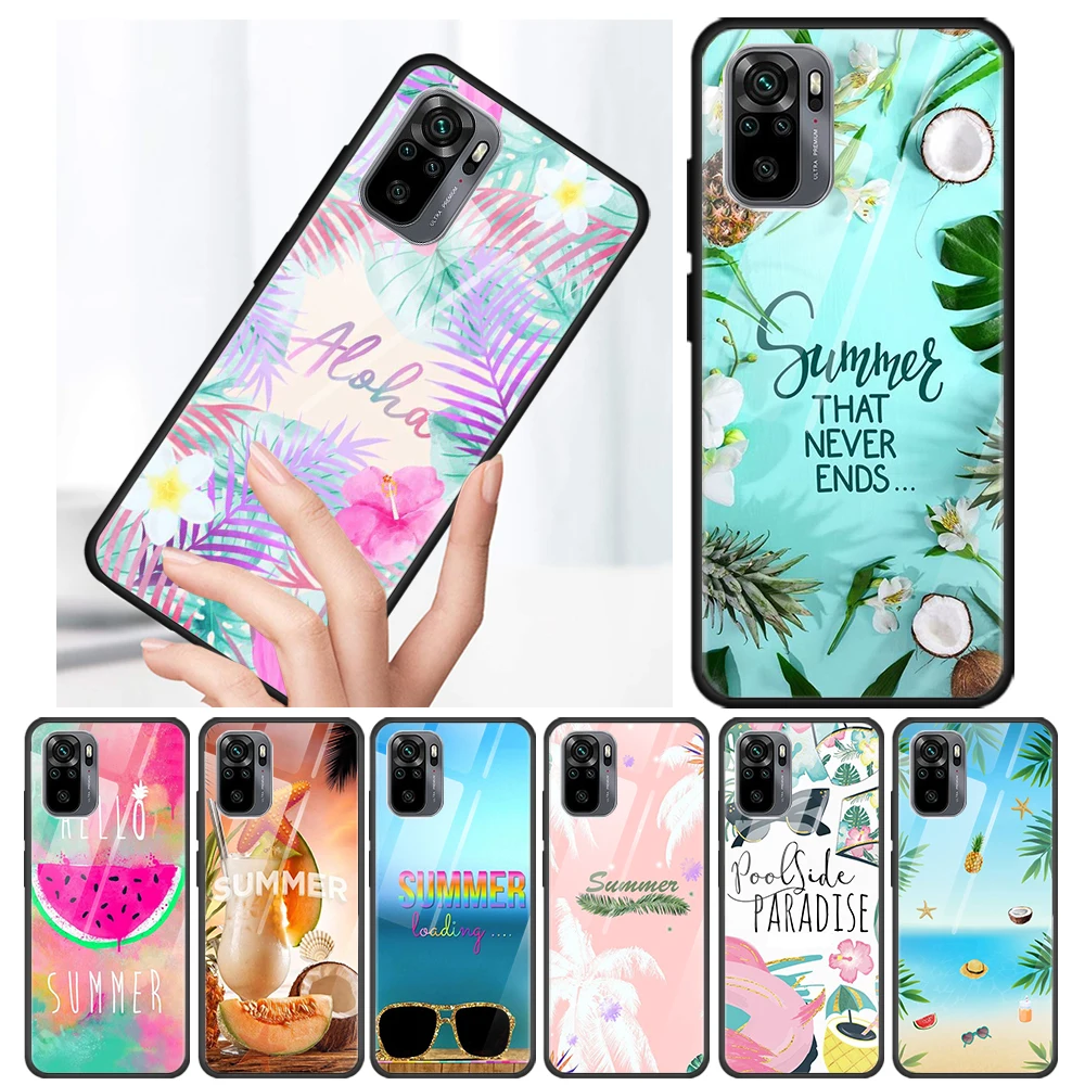 Hello Summer Coconut Tempered Glass Cover For Xiaomi Redmi Note 10 10S 9 9T 9S 8T 8 9A 9C 8A 7 Pro Max Phone Case
Hello Summer Coconut Tempered Glass Cover For Xiaomi Redmi Note 10 10S 9 9T 9S 8T 8 9A 9C 8A 7 Pro Max Phone Case