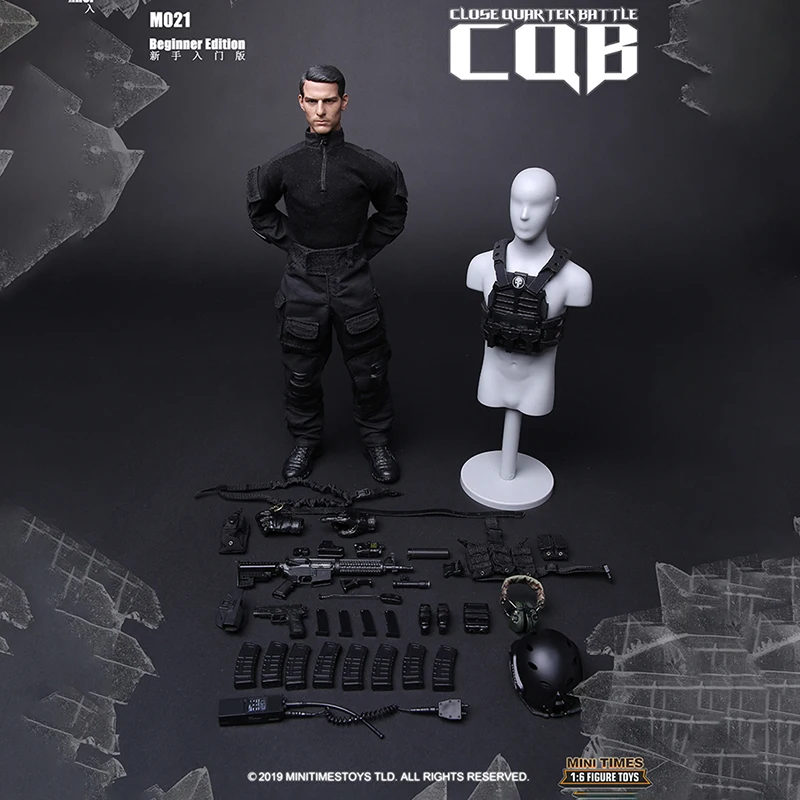 In Stock Minitimes CIA 1/6 Modern Soldier Male 12" Action Figure Model M021CQB For Fans Collection
In Stock Minitimes CIA 1/6 Modern Soldier Male 12" Action Figure Model M021CQB For Fans Collection