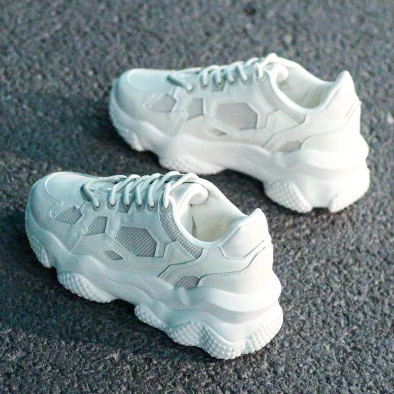 Women Casual Shoes Lovers Leather Dad Platform Chunky Sneakers Lady Harajuku Flat Thick Sole Tenis Wedge White Basket Walking
Women Casual Shoes Lovers Leather Dad Platform Chunky Sneakers Lady Harajuku Flat Thick Sole Tenis Wedge White Basket Walking