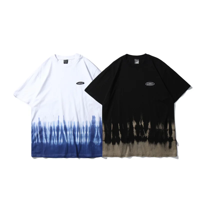 Street fashion brand loose lazy tie-dye gradient wash short-sleeved T-shirt hit color male and female couples
Street fashion brand loose lazy tie-dye gradient wash short-sleeved T-shirt hit color male and female couples
