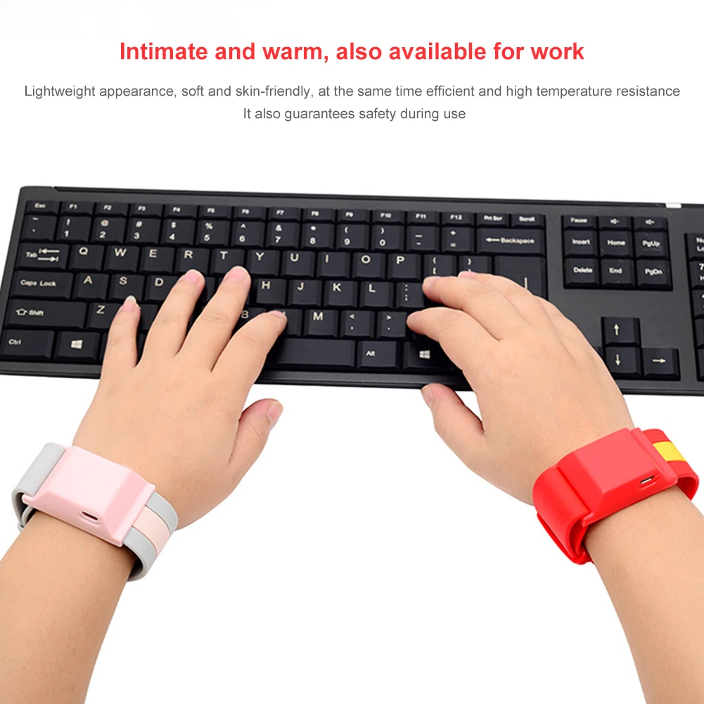 Smart Self-Warming Bracelet Winter USB Charging Intelligent Warm Heating Bracelet Wearable Wrist Warmers
Smart Self-Warming Bracelet Winter USB Charging Intelligent Warm Heating Bracelet Wearable Wrist Warmers