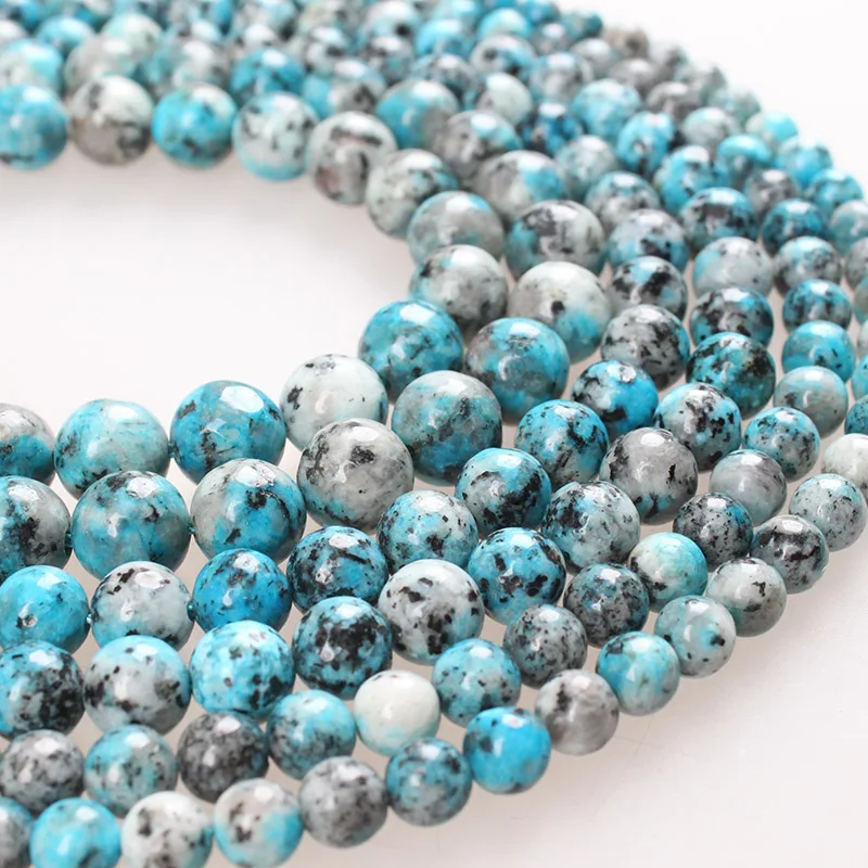 Natural Stone Beads Blue White K2 Stone Energy K2 Jasper Round Loose Beads 6 8 10mm For Bracelets Necklace Diy Jewelry Making
Natural Stone Beads Blue White K2 Stone Energy K2 Jasper Round Loose Beads 6 8 10mm For Bracelets Necklace Diy Jewelry Making