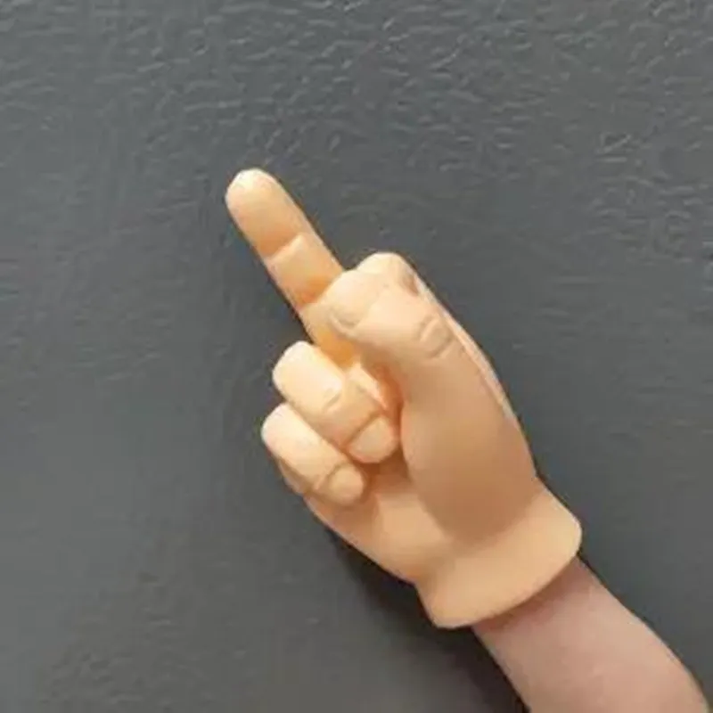 10pcs Cat gloves tease cat little finger covers toys plastic gloves funny creative toys left and right hand models