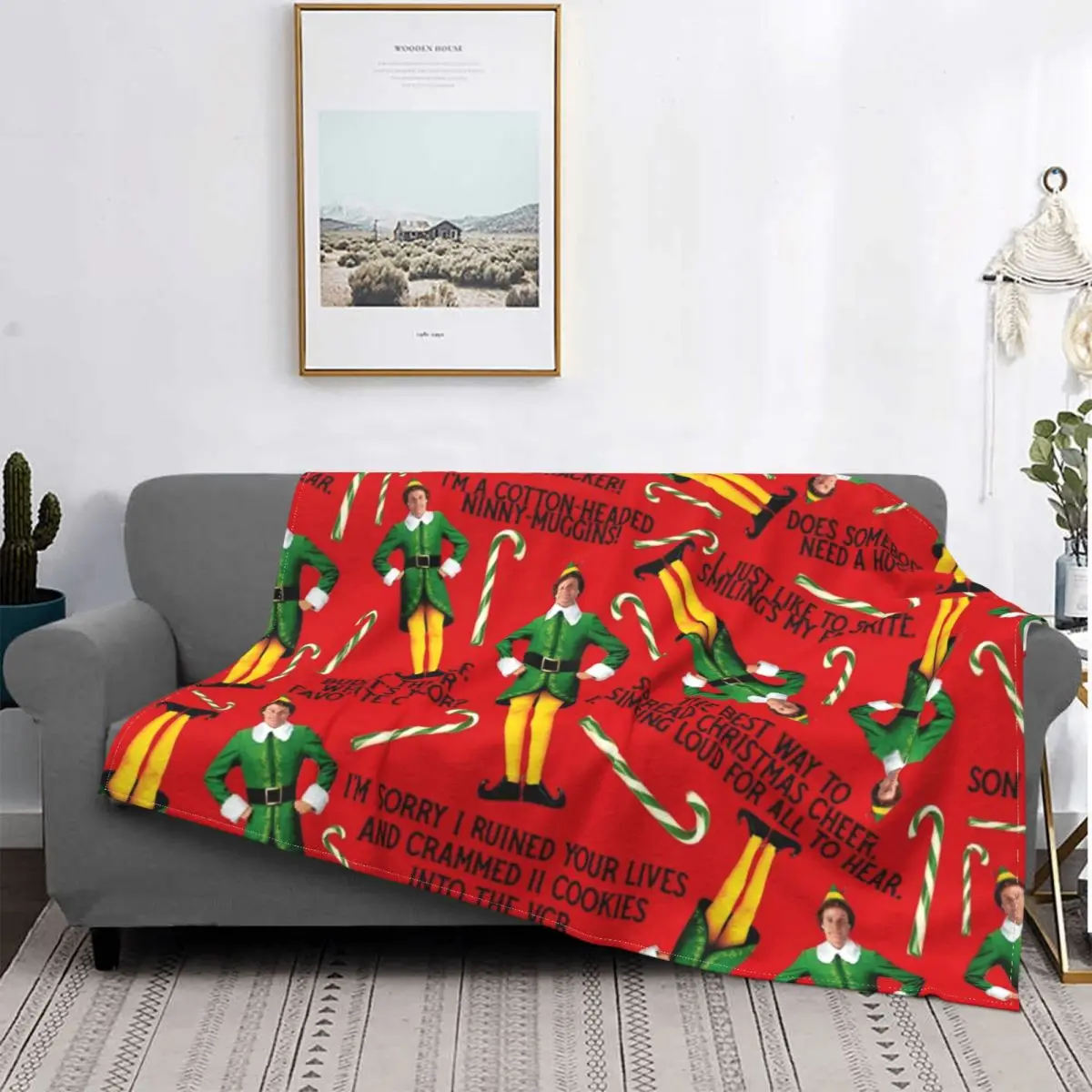 Buddy The Elf Print Blanket Christmas Santa Xmas Plush Warm Ultra-Soft Flannel Fleece Throw Blankets For Sofa BedSheet Velvet
Buddy The Elf Print Blanket Christmas Santa Xmas Plush Warm Ultra-Soft Flannel Fleece Throw Blankets For Sofa BedSheet Velvet