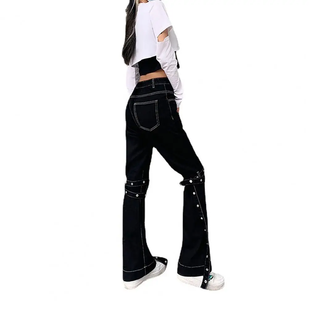 Vintage Basic Black Y2K Denim Jeans Women Streetwear Harajuku Stretch Flare Pants Joggers Cotton Trousers Fashion
Vintage Basic Black Y2K Denim Jeans Women Streetwear Harajuku Stretch Flare Pants Joggers Cotton Trousers Fashion