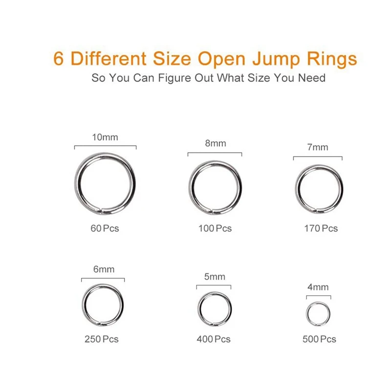 1set 4-10mm Lobster Clasp Pliers, Silver Color Jump Ring & 2758Pcs Earring Materials, DIY Jewelry Ear Hook Accessories 
1set 4-10mm Lobster Clasp Pliers, Silver Color Jump Ring & 2758Pcs Earring Materials, DIY Jewelry Ear Hook Accessories